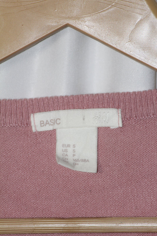 H&M Light Pink SoftBlend Sweatshirt – Small