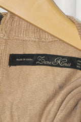 ZARA Knit Camel SoftTouch Crop Top – Small