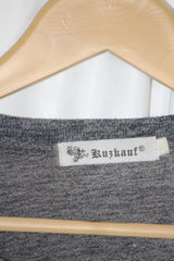 Burkauf Grey CottonBlend Sweatshirt – Medium
