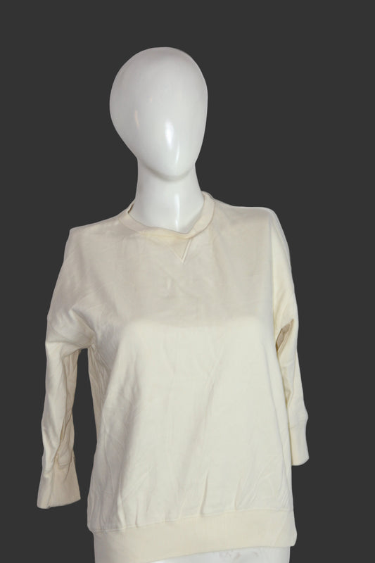 Next Creamy CottonBlend Sweatshirt – Medium