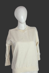 Next Creamy CottonBlend Sweatshirt – Medium