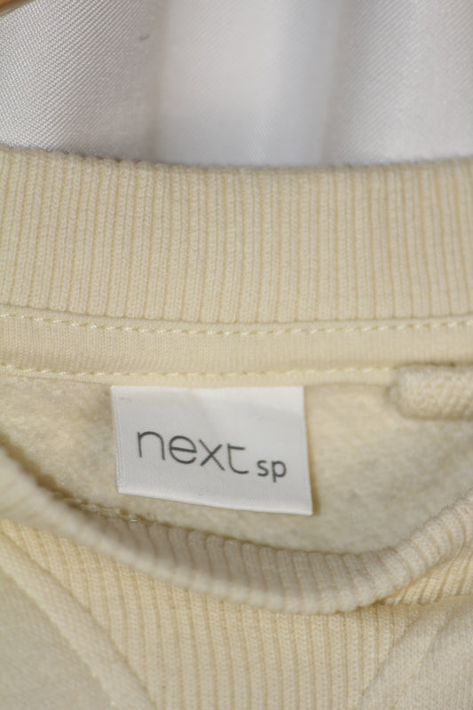Next Creamy CottonBlend Sweatshirt – Medium