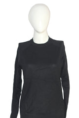 Pull & Bear Black Cotton Sweatshirt – Small