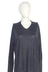 M&S  Navy Blue Knit Sweatshirt – Medium