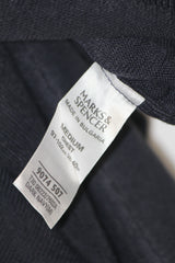 M&S  Navy Blue Knit Sweatshirt – Medium