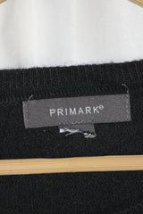 Primark Classic Black Acrylic Knit Sweatshirt – Medium