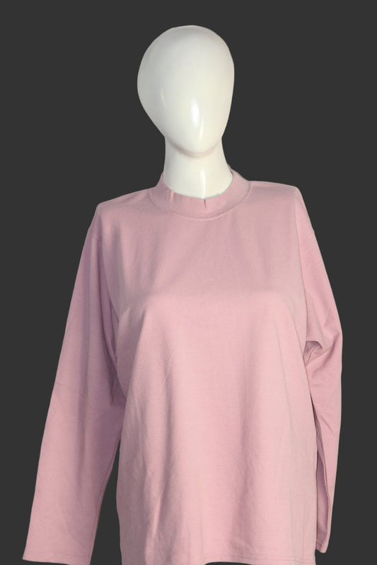 Thriftyfy Light Pink SoftTouch Sweatshirt – Medium