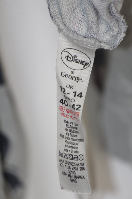 George Grey Mickey Mouse CottonBlend Sweatshirt – Medium