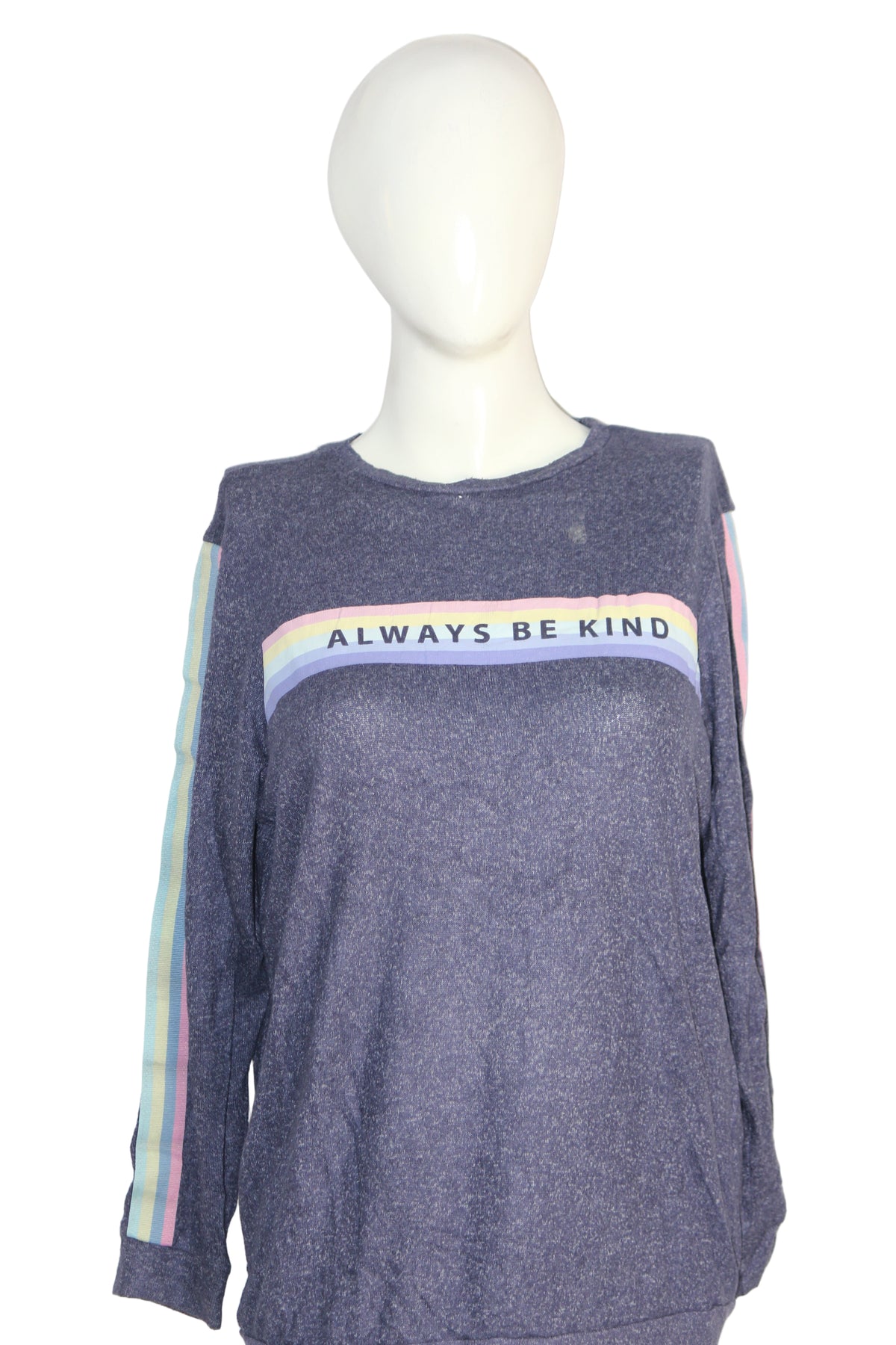 George Soft Blue ViscoseBlend Sweatshirt – Medium