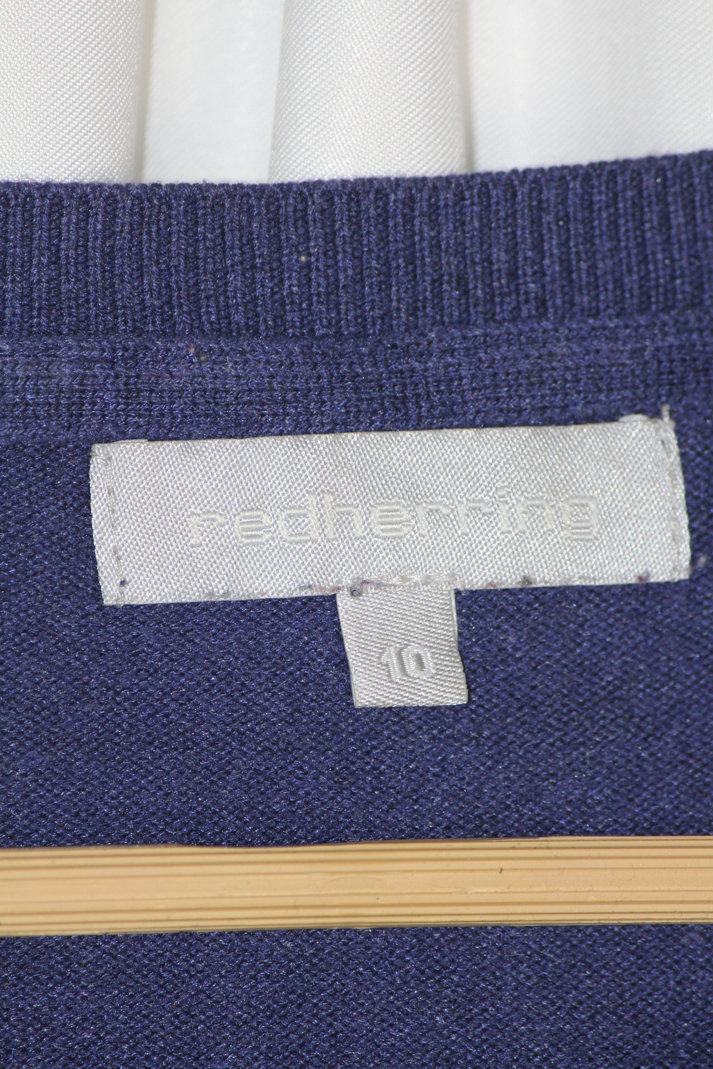 Red Herring Navy Blue Essential Sweatshirt – Small