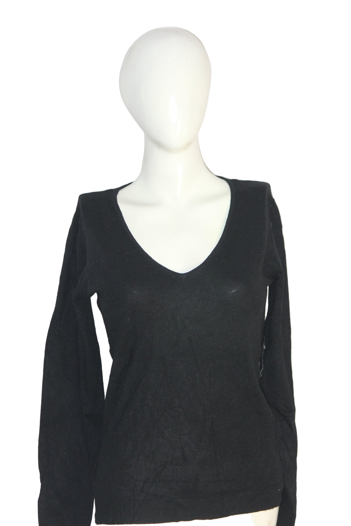 Assuili Black WoolBlend Premium Sweatshirt – Medium