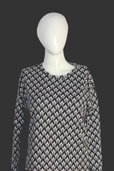 H&M Multicolor Zig-Zag Pattern Sweatshirt – XS