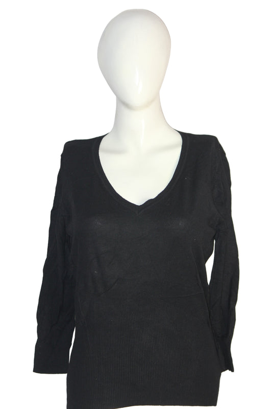 Next Black Classic ViscoseBlend Sweatshirt – Medium