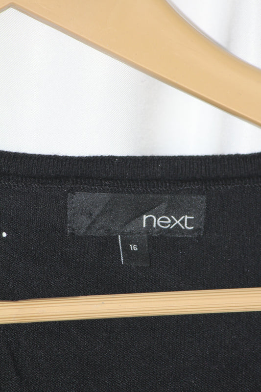 Next Black Classic ViscoseBlend Sweatshirt – Medium