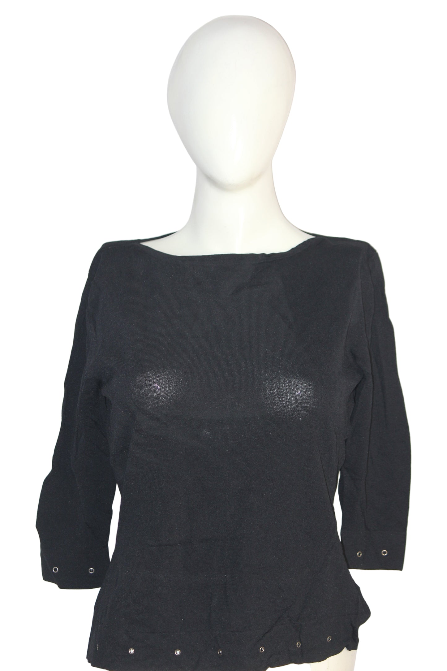 Joella Black Essential Winter Sweatshirt – Medium