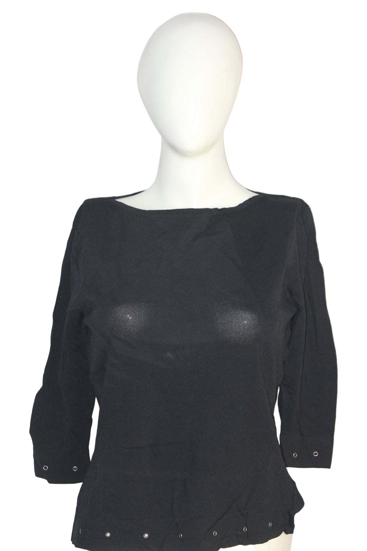 Joella Black Essential Winter Sweatshirt – Medium