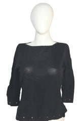 Joella Black Essential Winter Sweatshirt – Medium