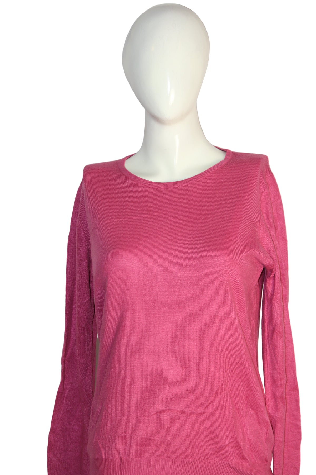 Marks & Spencer Pink Acrylic Knit Sweatshirt – Medium