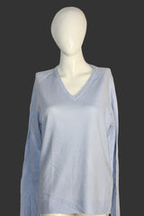 Thriftyfy Sky Blue SoftBlend Winter Sweatshirt – Medium