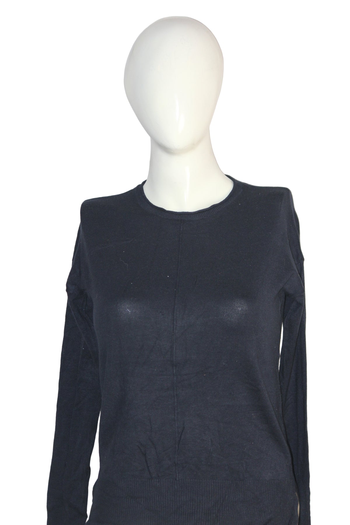 Atmosphere Navy Blue Stretch Comfort Sweatshirt – Small