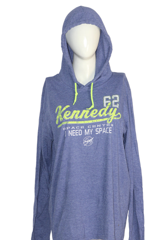 ANVIL Blue Winter Hoodie – Medium