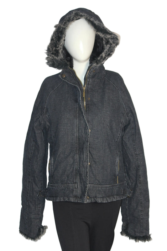 Alibi Denim Zipper Jacket