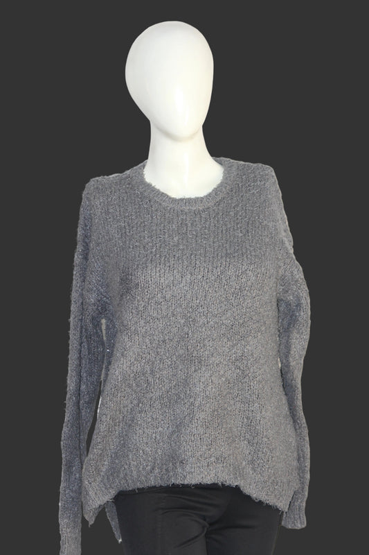 Silver Soft Touch Sweater – Amara Reya
