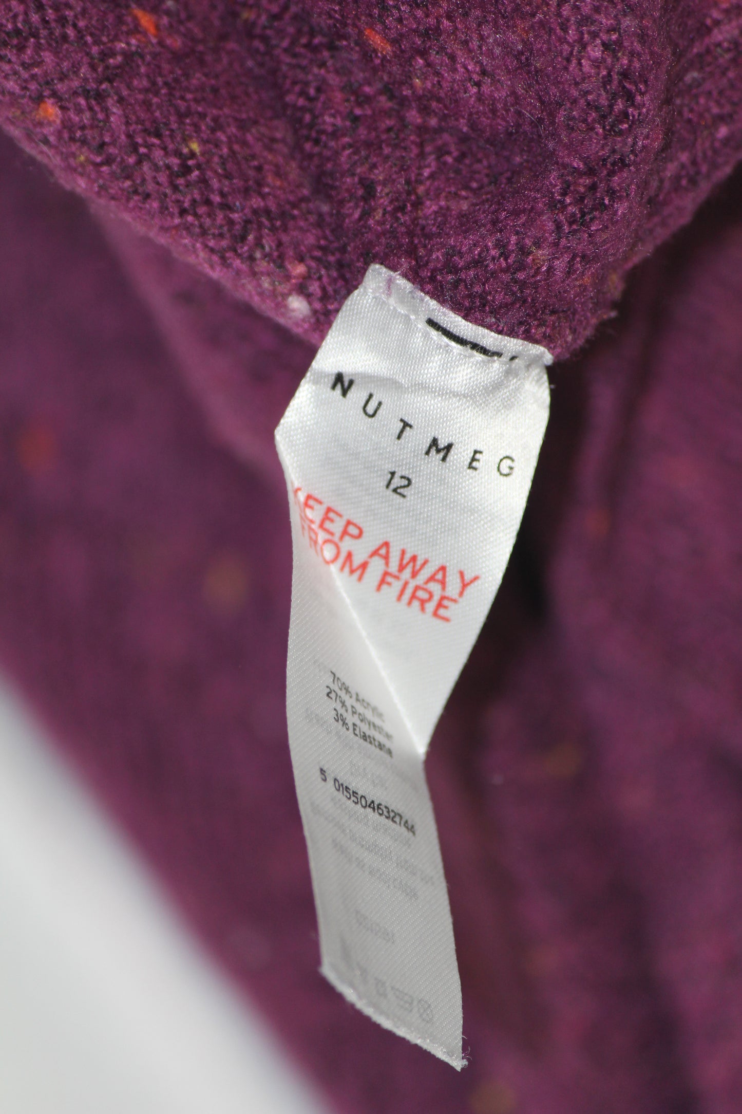 Maroon Winter Sweater – Nutmeg – Medium