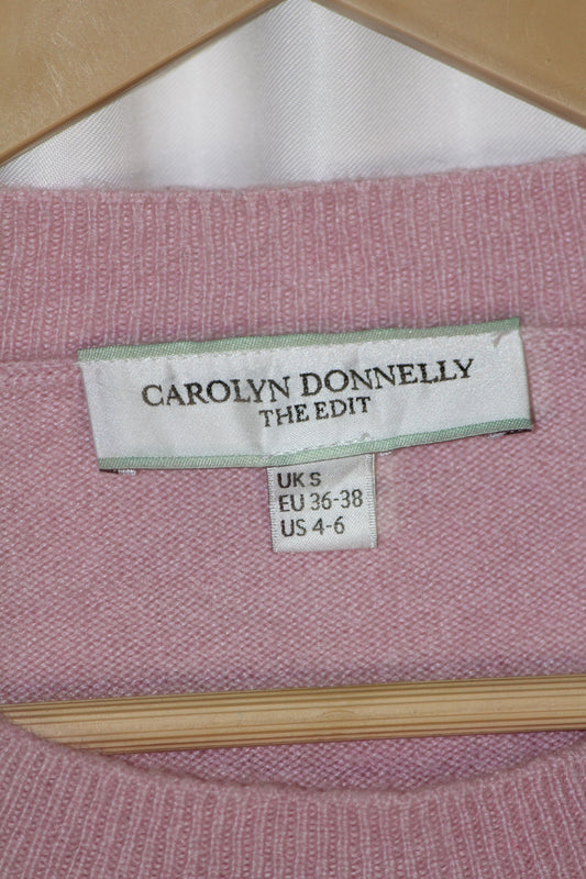 Pink Wool Blend Sweater – Carolyn Donnelly – Small