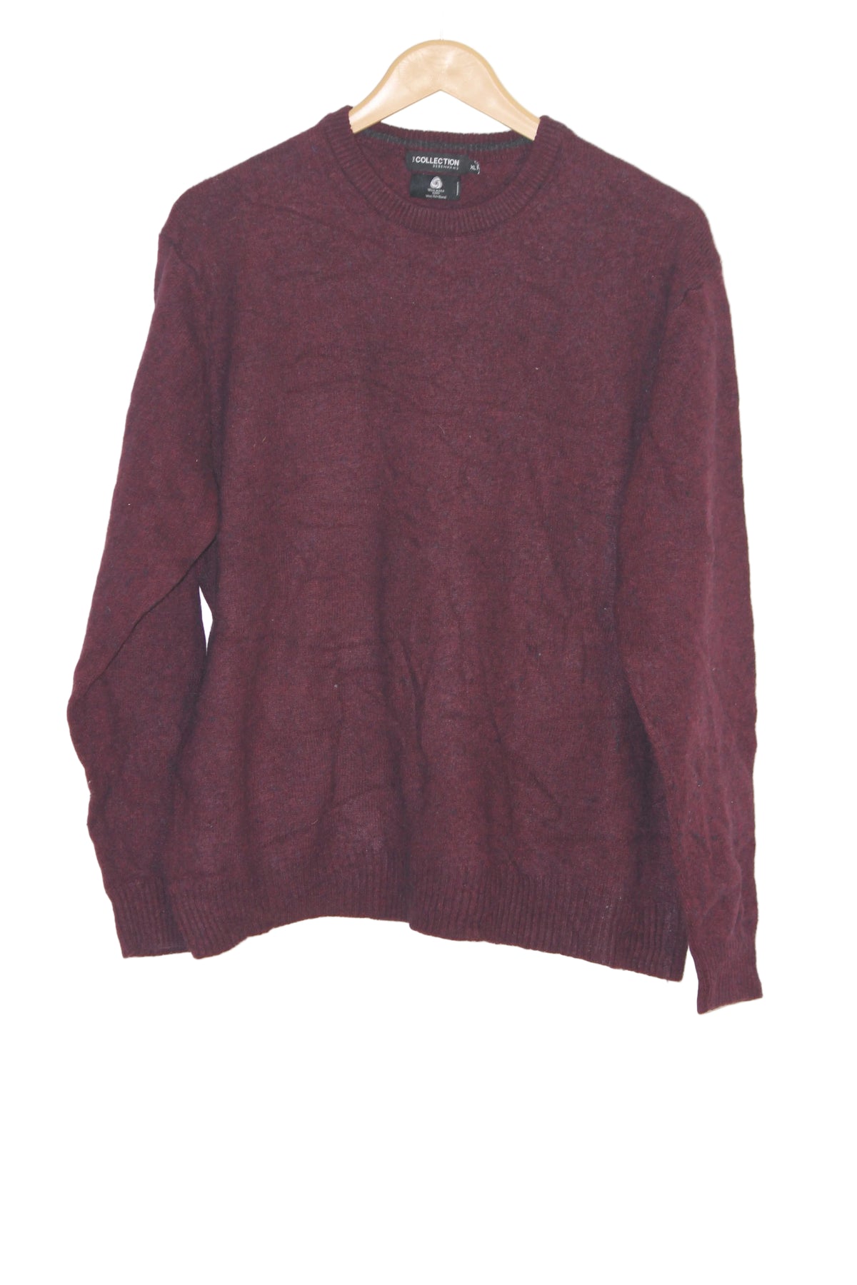 Debenham Maroon Wool Blend Sweater