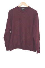 Debenham Maroon Wool Blend Sweater