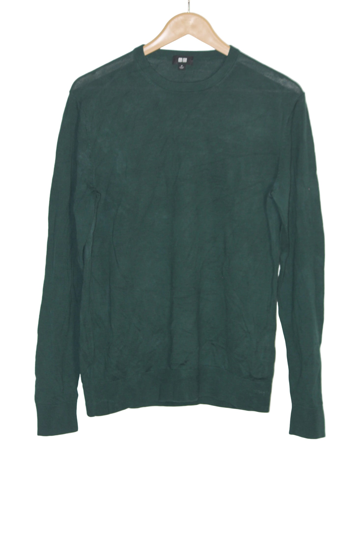 Uniqlo Green Pure Wool Sweater