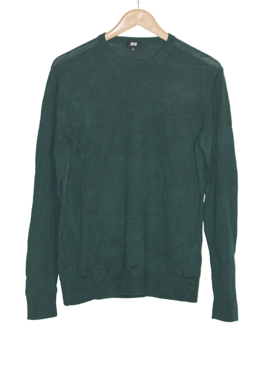 Uniqlo Green Pure Wool Sweater