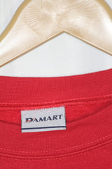 Damart Red Relaxed Fit Sweatshirt
