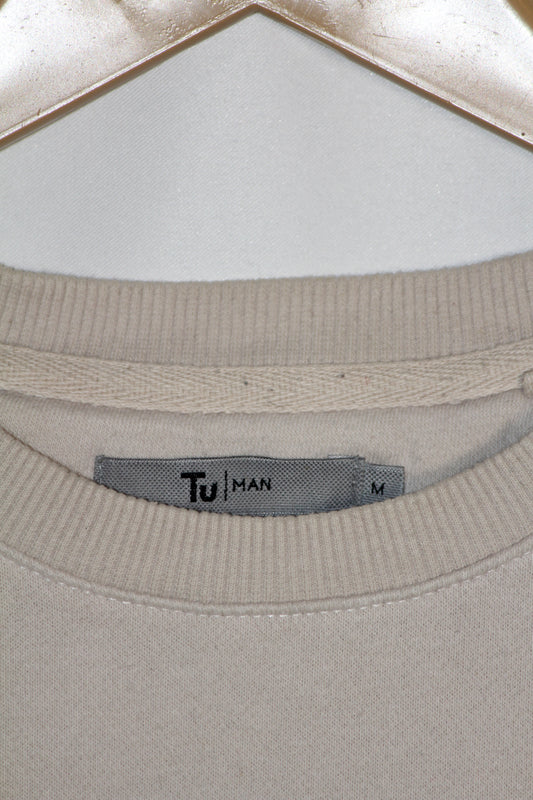 TU Man Creamy Casual Sweatshirt