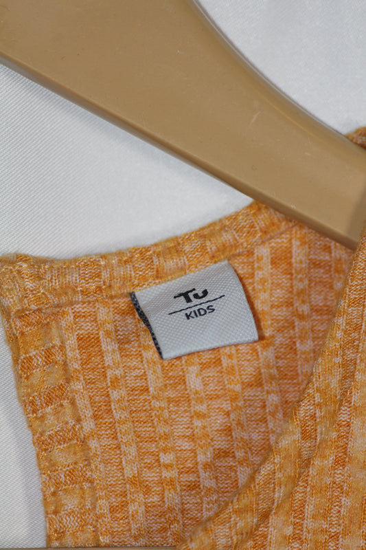 TU Orange Half Sleeve Bodycon with Trouser – Small