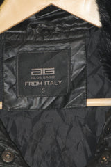 Glos Basic Women’s Black Puffer Jacket – Small