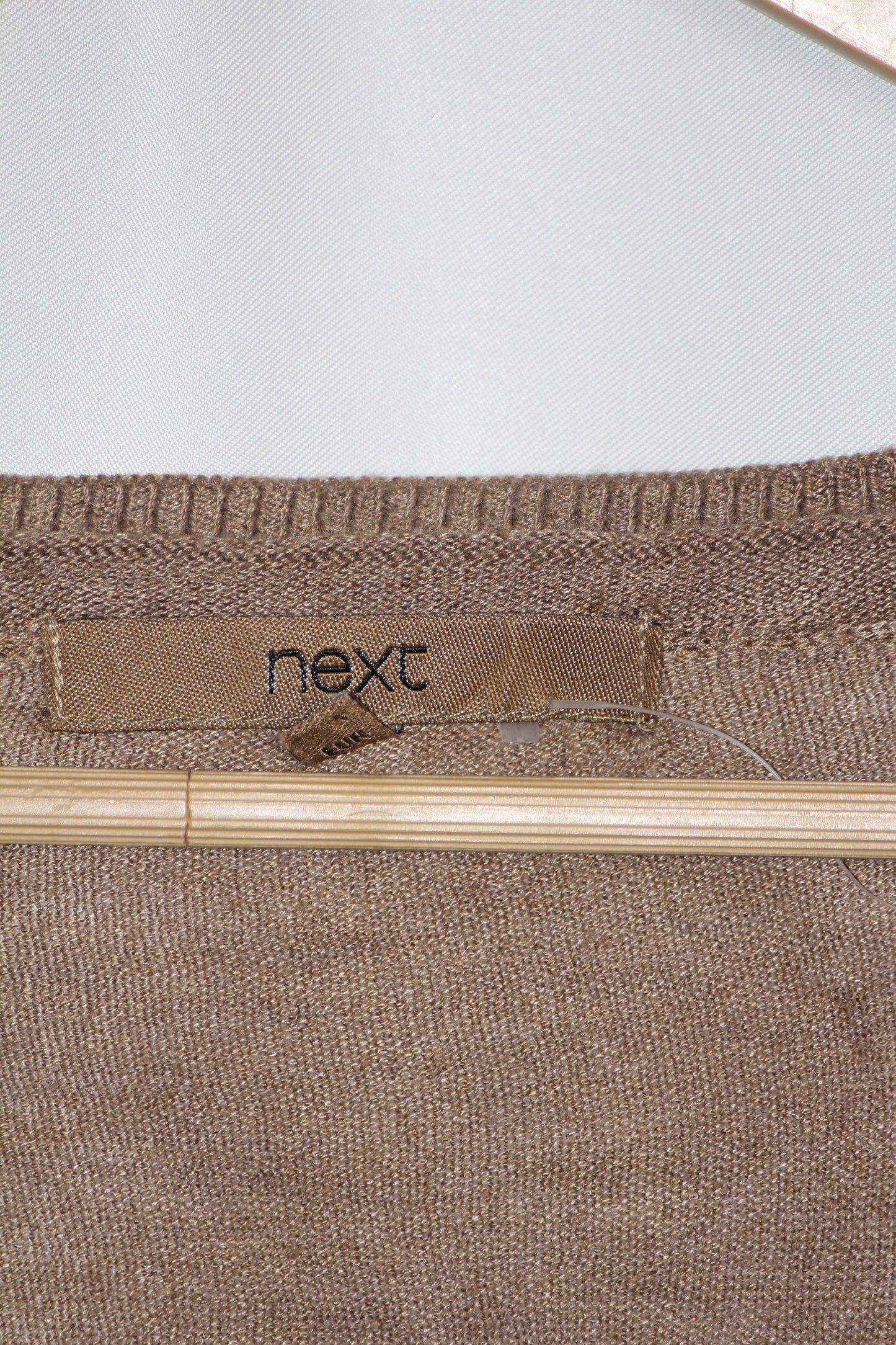 Next Women’s Brown Striped Sweatshirt – Medium