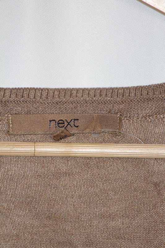 Next Women’s Brown Striped Sweatshirt – Medium