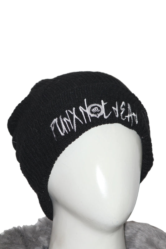 Punk Classic Black Winter Cap