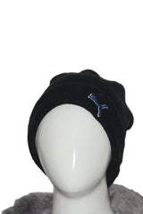 Black Winter Cap by Puma – Classic Knit Beanie for Cold Weather