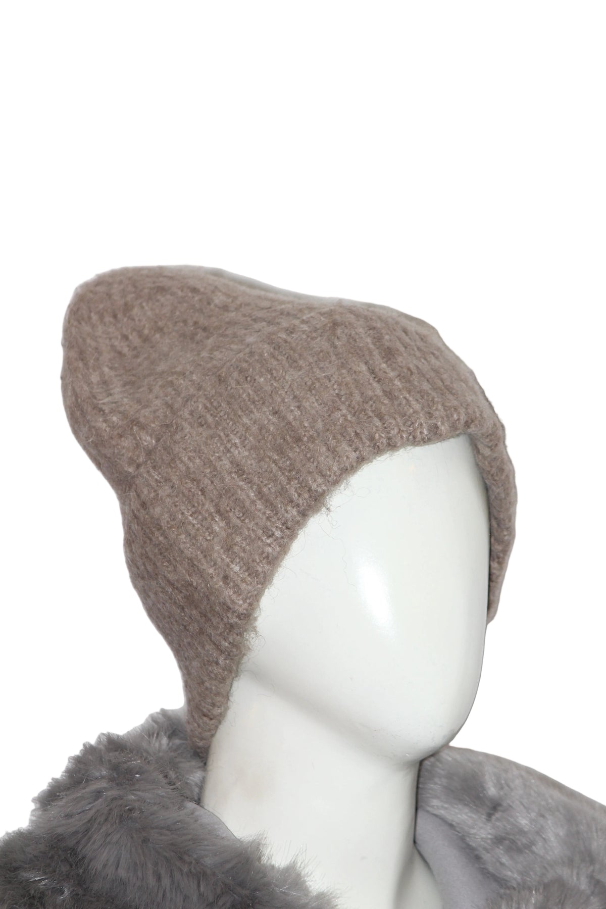H&M Brown Winter Cap – Cozy Knit Beanie for Everyday Wear