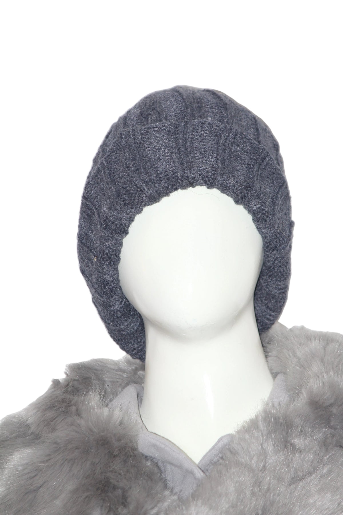 Classic Grey Winter Cap