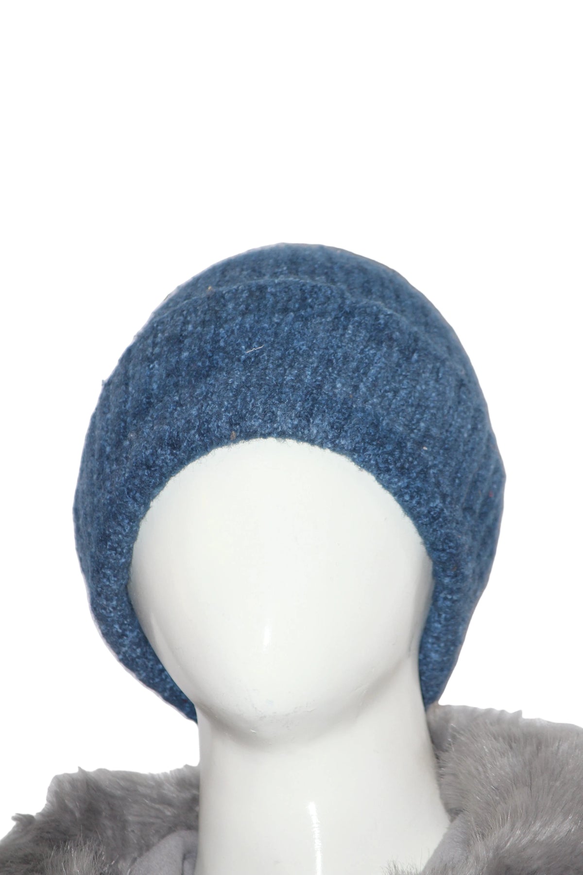 Thriftyfy Classic Blue Winter Cap