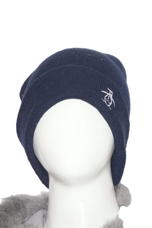 Thriftyfy Classic Navy Blue Winter Cap