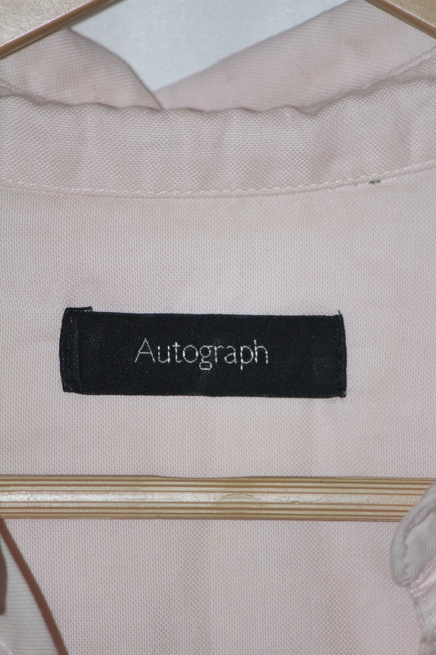 Blush Classic – Autograph Pink Button Down Shirt