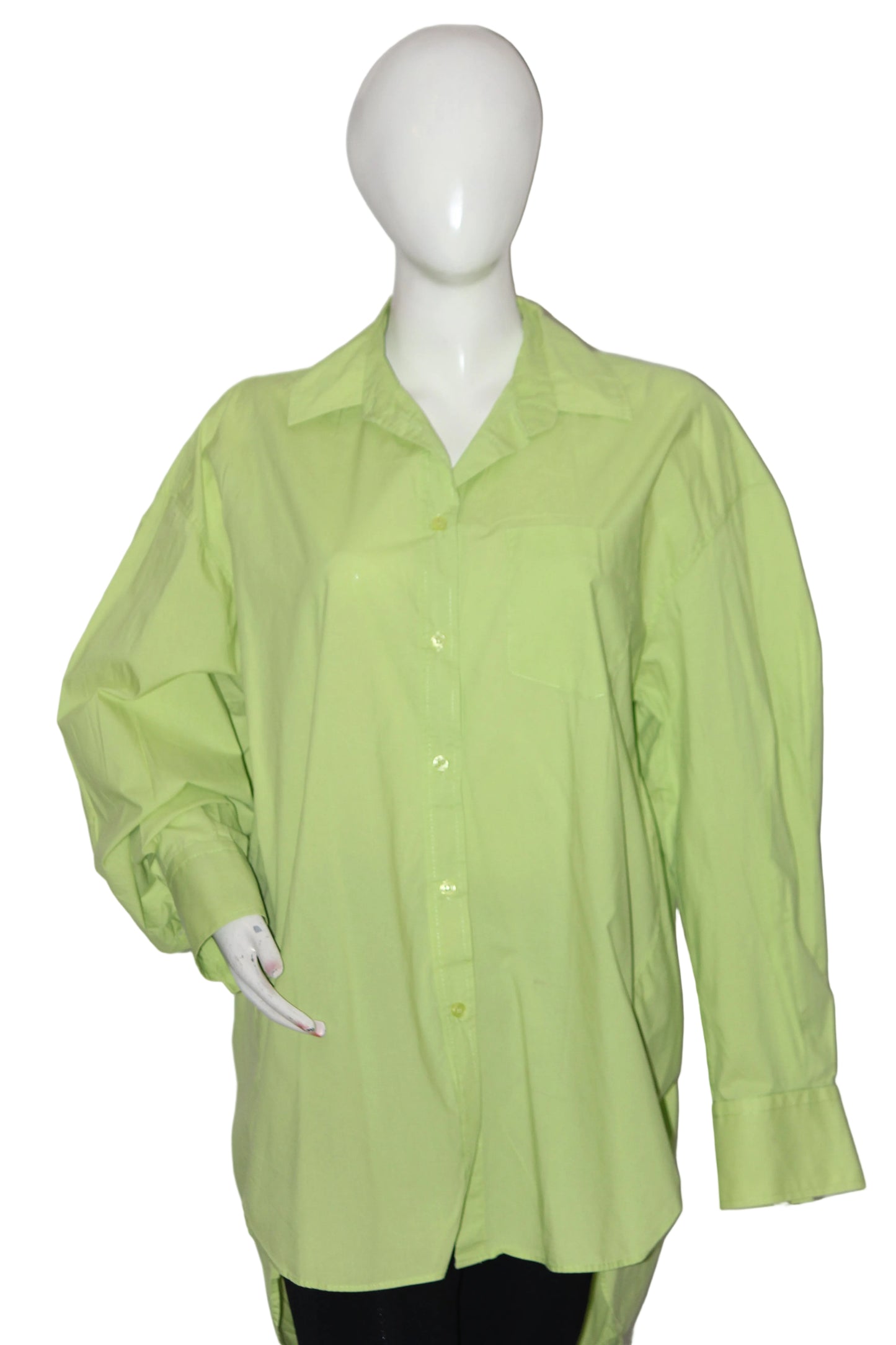 Green Algodón Shirt – ZARA