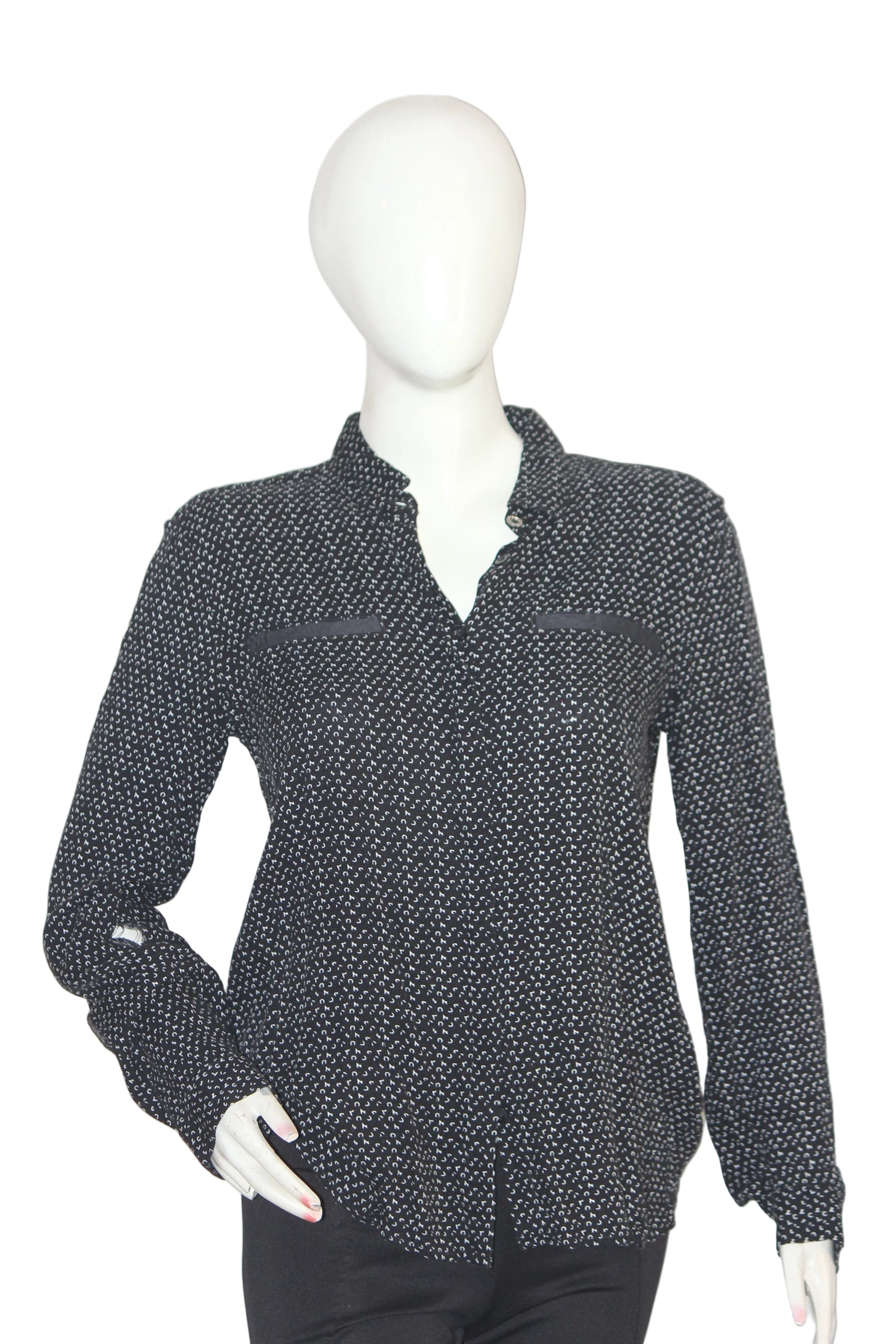 Thriftyfy Monochrome Button-Down