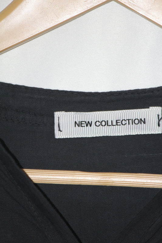 New Collection Noir Button-Up Blouse