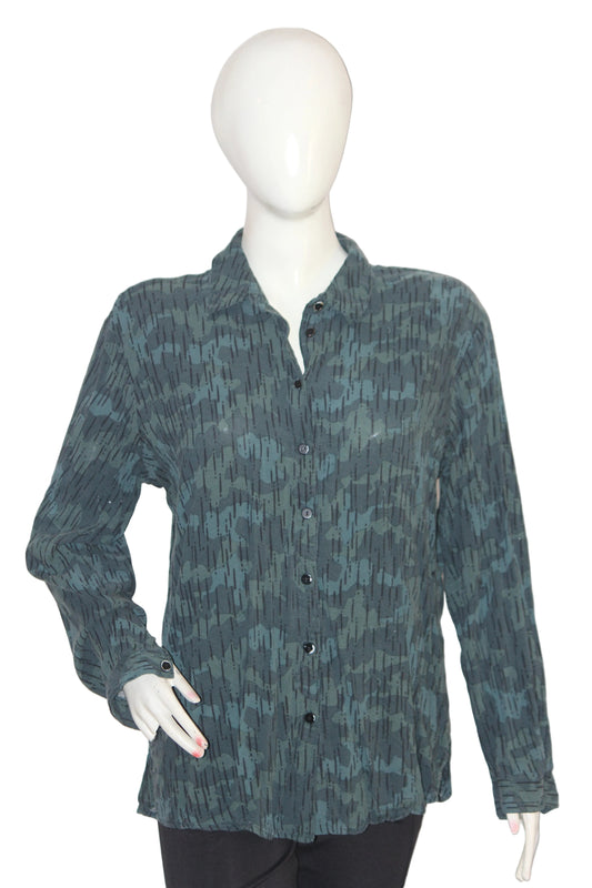 Green Stride – Hush Green Button Down Shirt